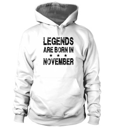 Legends are born in November