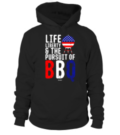 BBQ T-Shirt Life Liberty and the Pursuit of BBQ Tee