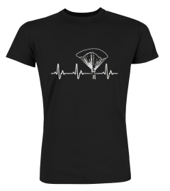 Sky Diving T-shirt Skydiving heartbeat6