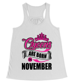 Queens are born in November