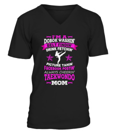 Taekwondo Mom T shirt For Women1