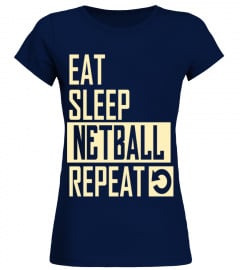 eat sleep netball funny  T shirt best sport team player gift
