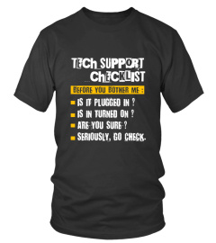 Tech Support Checklist Before You