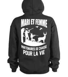 MARI ET FEMME  partenaires de chasse