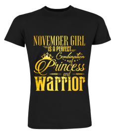 November girl is perfect combination of Princess and Warrior