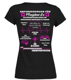 Anforderungen für Pflegeberufe T-Shirt Hoodie