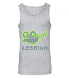 Lesbian Mouse Rat Statement Gay Pride Women Girls T-shirt
