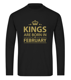 Kings are born in February!