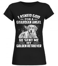 Golden Retriever Guardian Angel