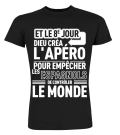 T-shirt 8eme Jour apéro - Espagnols