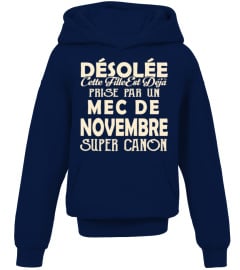 DESOLE CETTE FILLE EST DEJA PRISE PAR UN MEC DE NOVEMBRE SUPER SEXY T-SHIRT