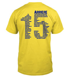 N°15 Arrière Edition YELLOW ARMY