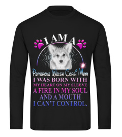 Pembroke Welsh Corgi Heart Mom