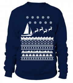 Nautical christmas sweater