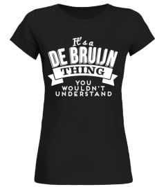 LIMITED-EDITION DE BRUIJN TEE!