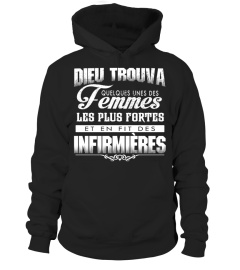 DIEU TROUVA TEMMES LES PLUS FORTES INFIRMIERES T-SHIRT