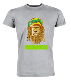 tee shirt rasta like a lion