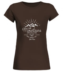 Camping shirt The Mountains Are Calling