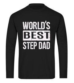 World's Best Step Dad Father's Day Shirt