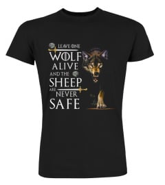 One wolf alive and the sheep never safe