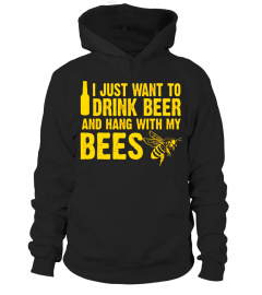 Beekeeper T-Shirt Beekeeping Shirt Drink Beer