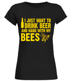 Beekeeper T-Shirt Beekeeping Shirt Drink Beer