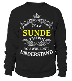 SUNDE