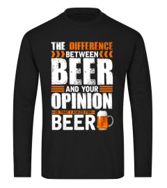 Difference Between Beer And Your Opinion