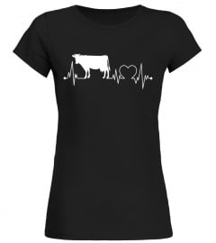Cow heartbeat Funny Farm shirts