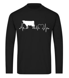 Cow heartbeat Funny Farm shirts