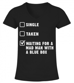WAITING FOR A MAN WITH  A BLUE BOX  T-shirt/ Hoodie