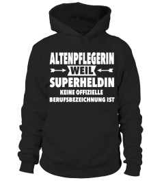 Altenpflegerin sind Superhelden