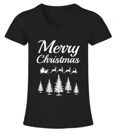 Artistic Merry Christmas Family Tshirts  Christmas T Shirts