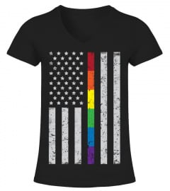 US LGBT Rainbow Flag