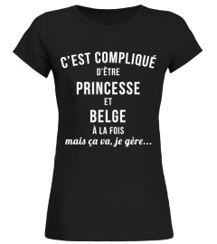 T-shirt Princesse - Belge