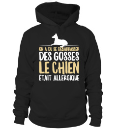 Le chien était allergique!