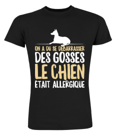 Le chien était allergique!