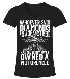 Diamonds Motorcycle Girl 2