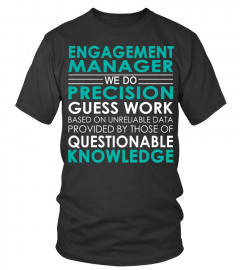 Engagement Manager - Job Shirts