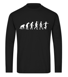 Men S Evolution Ice Skating T-shirt Large Navy