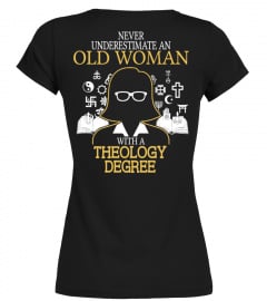 Old woman with a Theology Degree