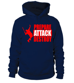 Tennis prepare attack destroy T Shirt 