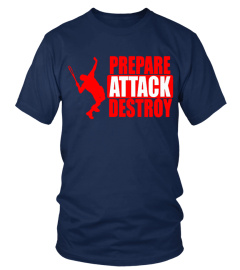 Tennis prepare attack destroy T Shirt 