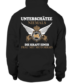 Biker Shirt Damen-Ich bin eine fahrende Powerfrau