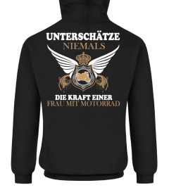 Biker Shirt Damen-Ich bin eine fahrende Powerfrau