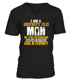 I Am A Grumpy Old Man My Level Shirt