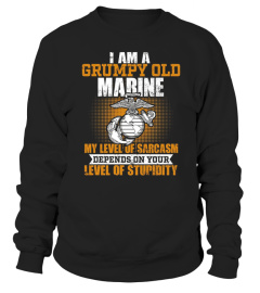 I Am A Grumpy Old Marine T-Shirt
