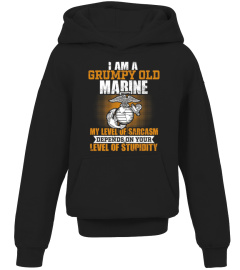 I Am A Grumpy Old Marine T-Shirt