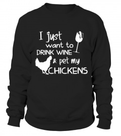 Farmer I just want to drink and pet my chicken funny t shirt birthday gift mug