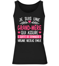 JE SUIS UNE GRAND-MÈRE QUI ASSURE T-SHIRT PERSONNALISÉ